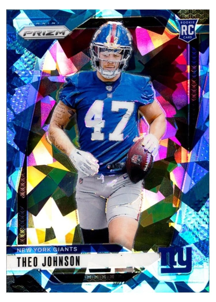 2024 Panini Prizm Base Set Theo Johnson #390 card