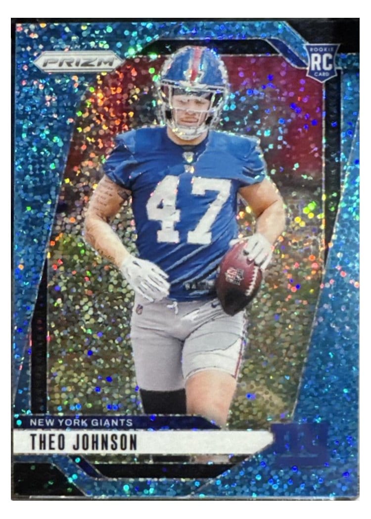 2024 Panini Prizm Base Set Theo Johnson #390 card