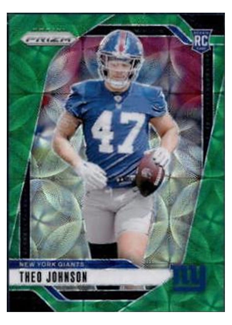 2024 Panini Prizm Base Set Theo Johnson #390 card
