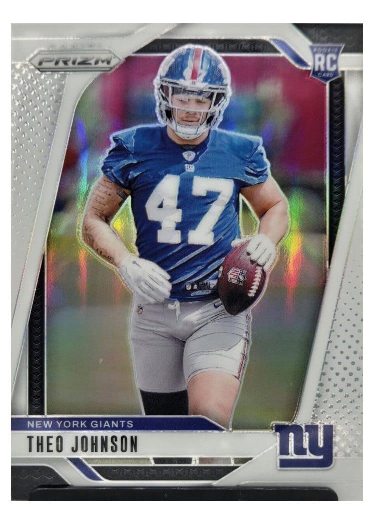 2024 Panini Prizm Base Set Theo Johnson #390 card