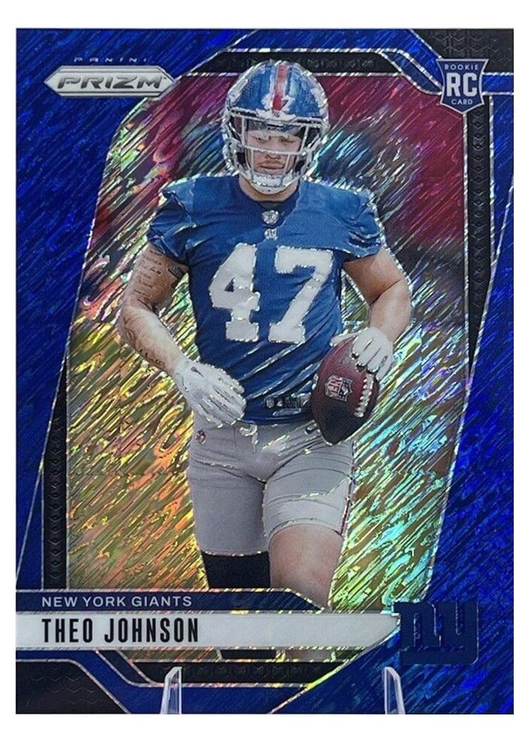 2024 Panini Prizm Base Set Theo Johnson #390 card