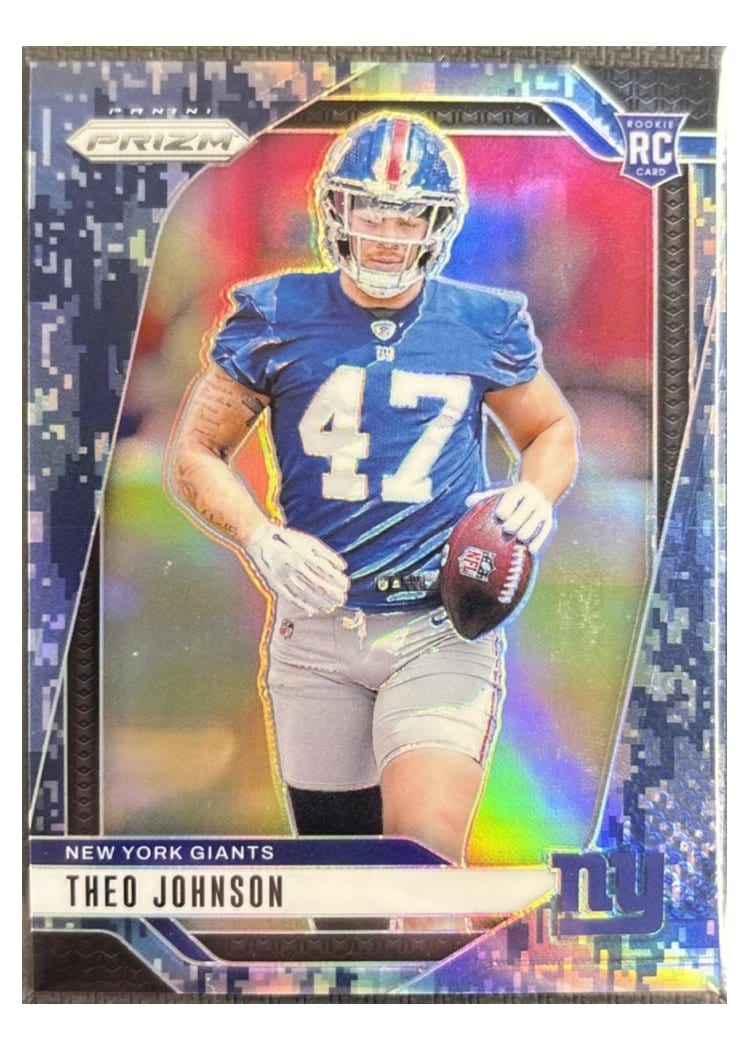 2024 Panini Prizm Base Set Theo Johnson #390 card