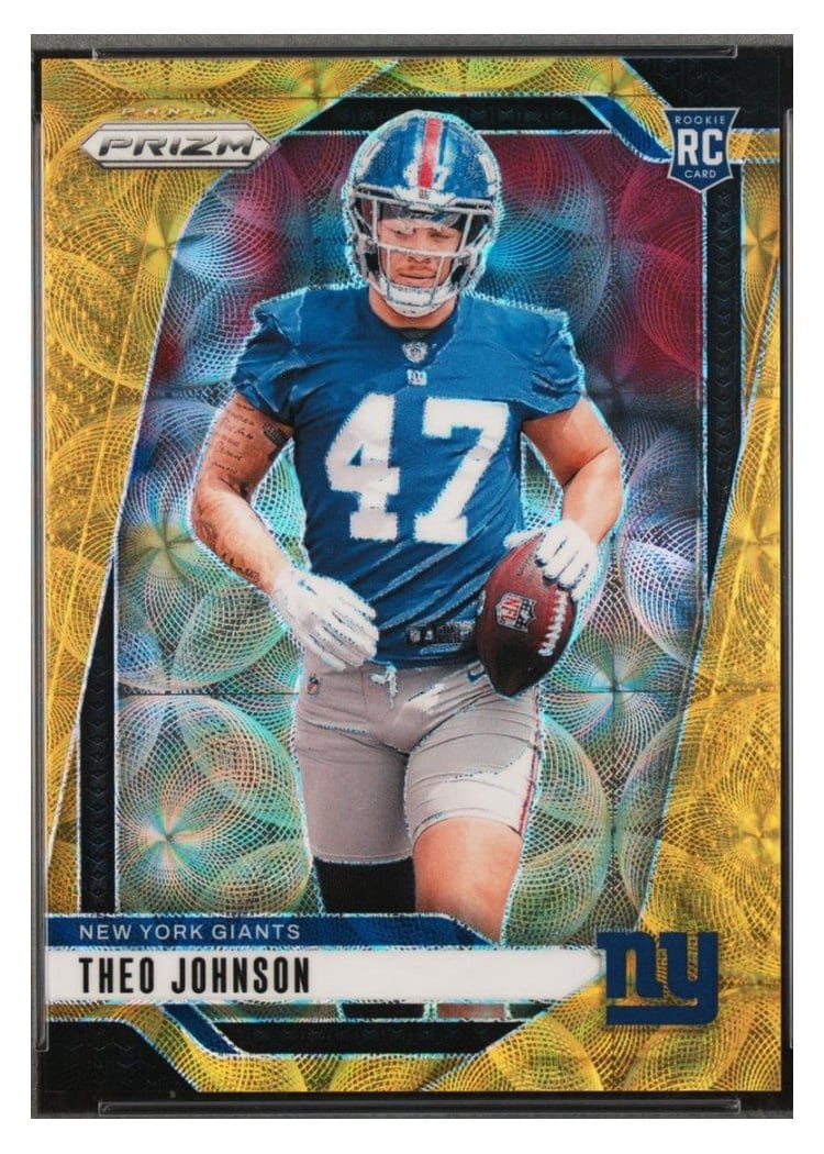 2024 Panini Prizm Base Set Theo Johnson #390 card