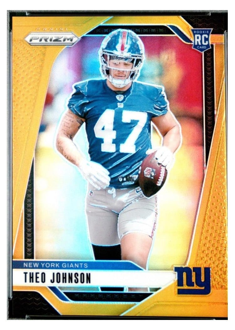 2024 Panini Prizm Base Set Theo Johnson #390 card