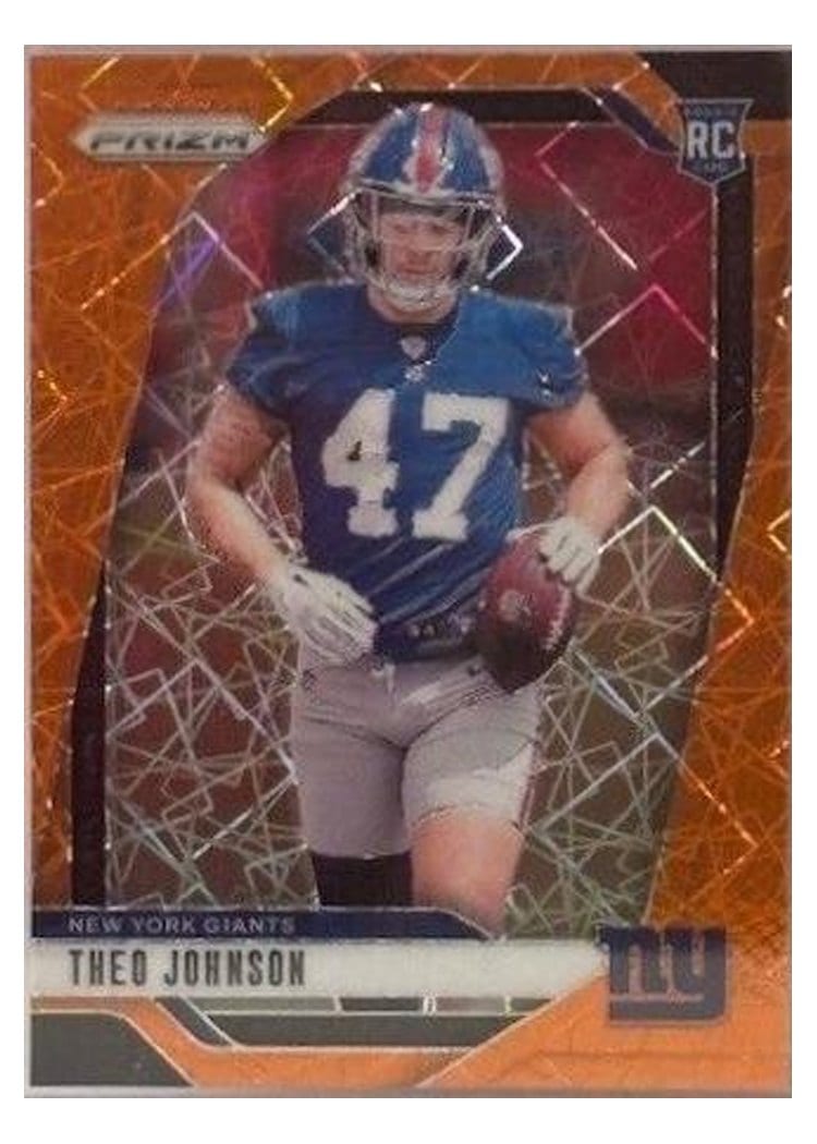 2024 Panini Prizm Base Set Theo Johnson #390 card
