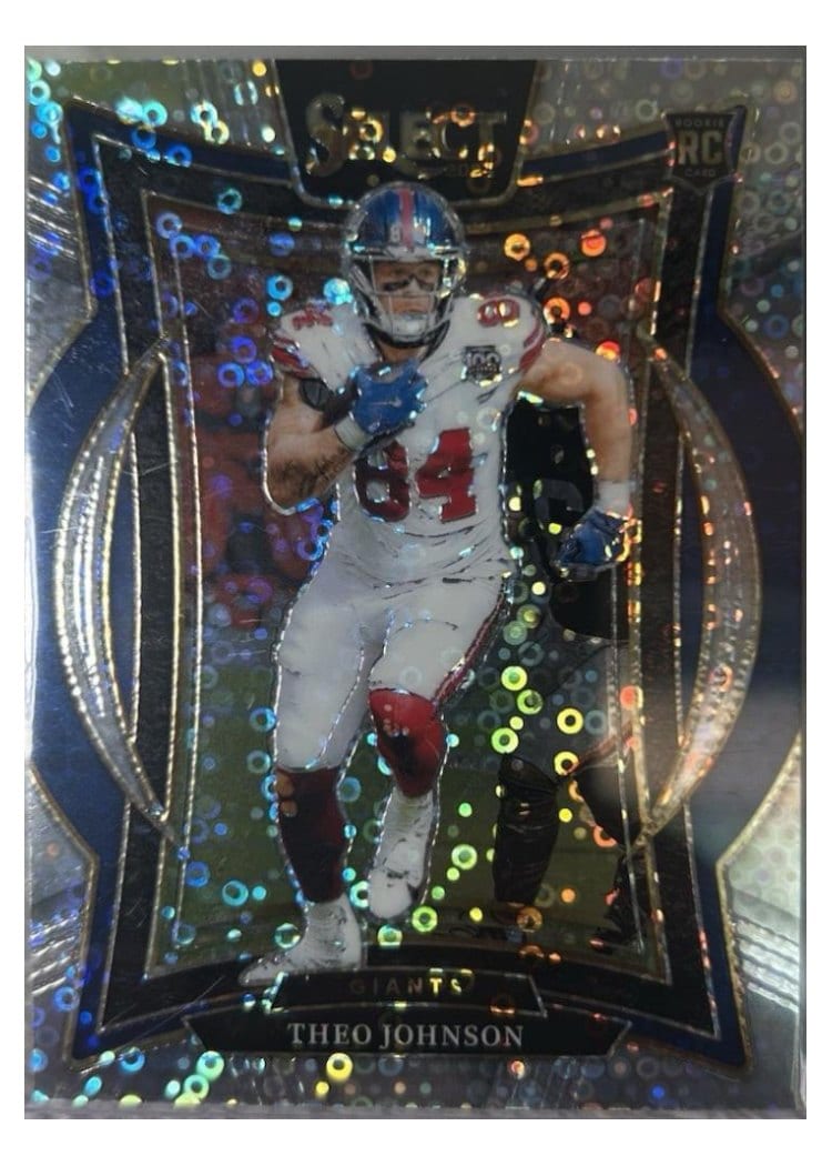 2024 Panini Select Base Set Theo Johnson Disco Prizm #96 card
