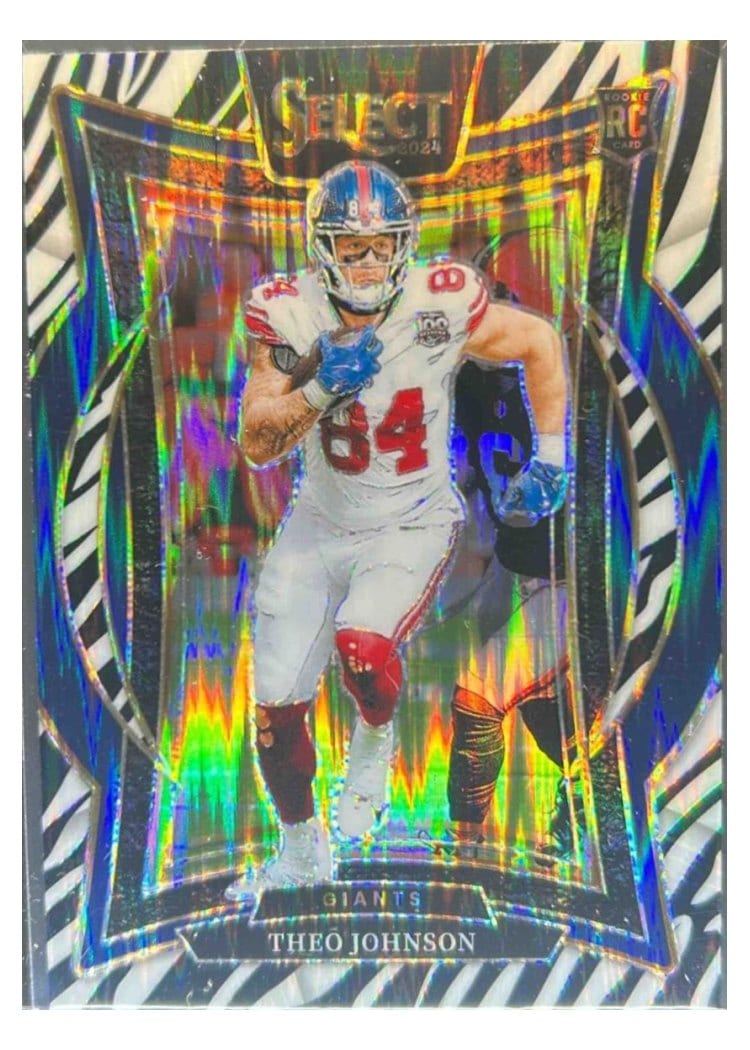 2024 Panini Select Base Set Theo Johnson #96 card