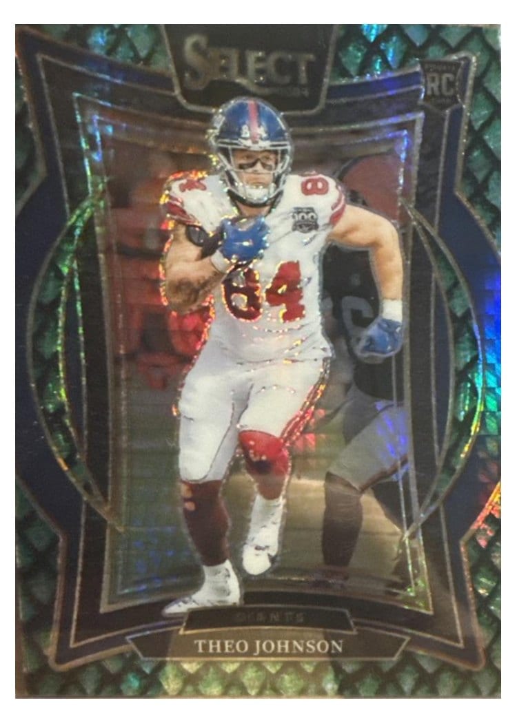 2024 Panini Select Base Set Theo Johnson #96 card