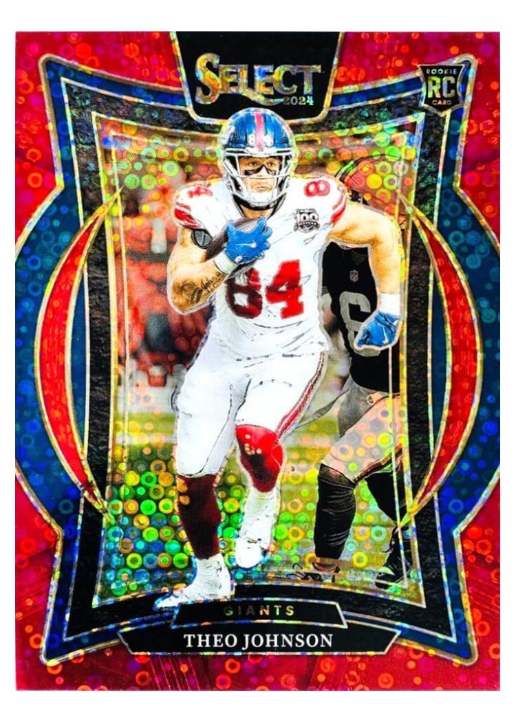 2024 Panini Select Base Set Theo Johnson #96 card