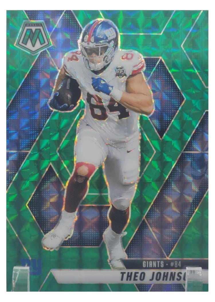 2025 Panini Mosaic Base Set Theo Johnson #217 card