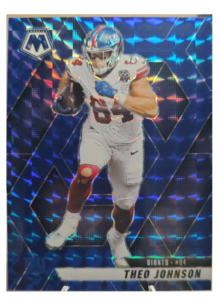 2025 Panini Mosaic Base Set Theo Johnson #217 card
