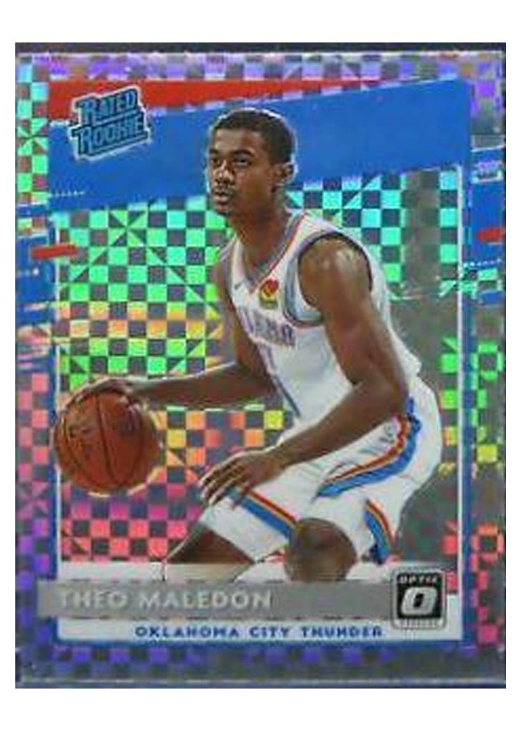 2020-21 Donruss Optic Base Set Theo Maledon #184 card
