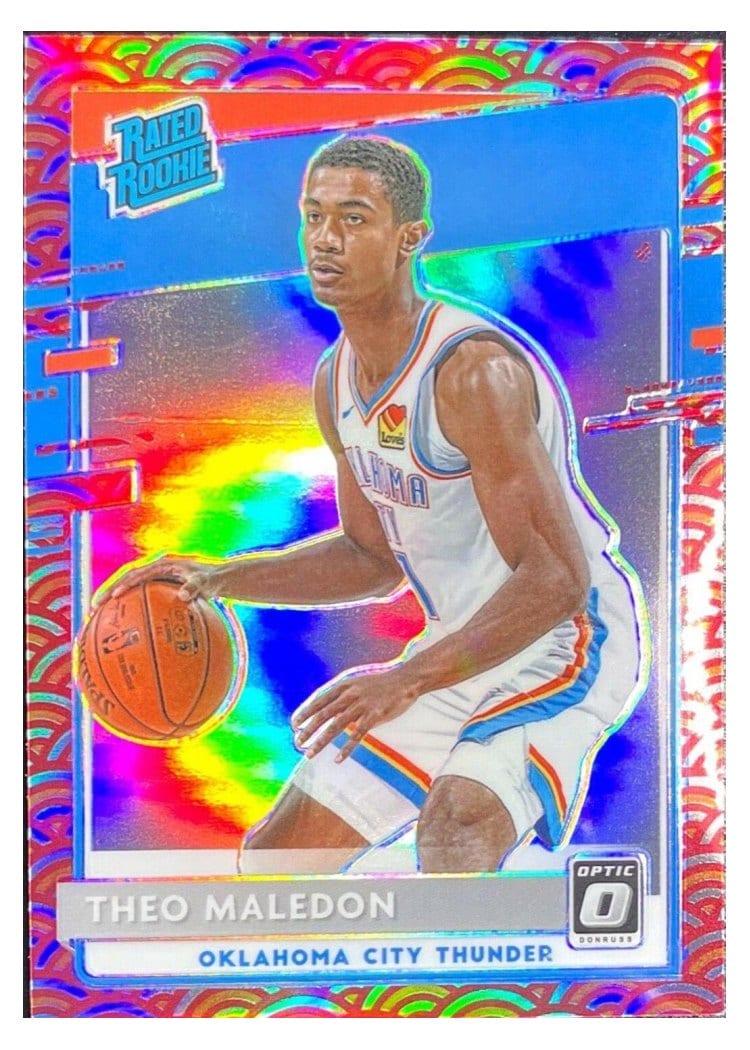 2020-21 Donruss Optic Base Set Theo Maledon Photon #184 card