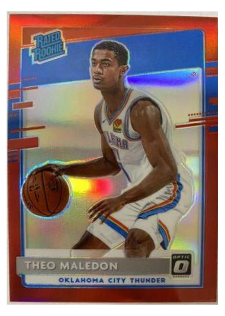2020-21 Donruss Optic Base Set Theo Maledon #184 card