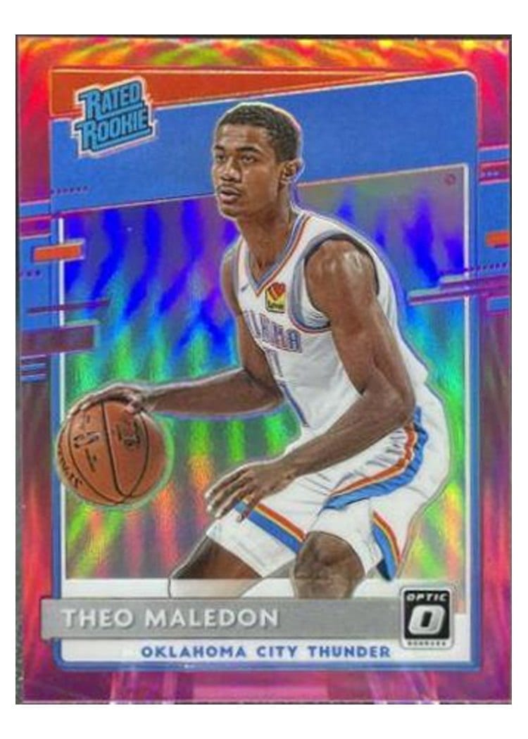 2020-21 Donruss Optic Base Set Theo Maledon #184 card