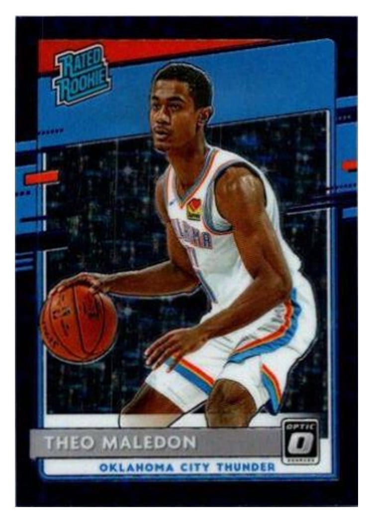 2020-21 Donruss Optic Base Set Theo Maledon #184 card