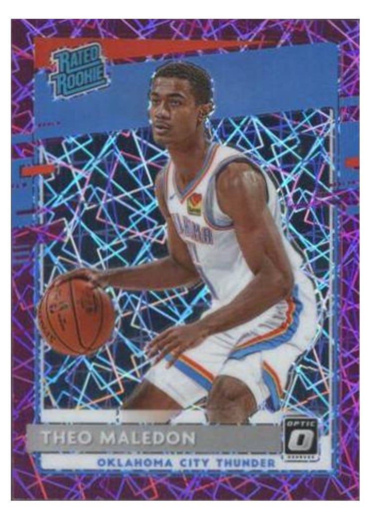 2020-21 Donruss Optic Base Set Theo Maledon #184 card