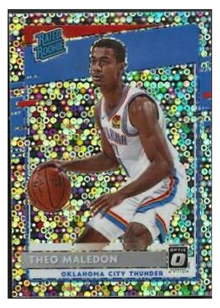 2020-21 Donruss Optic Base Set Theo Maledon #184 card