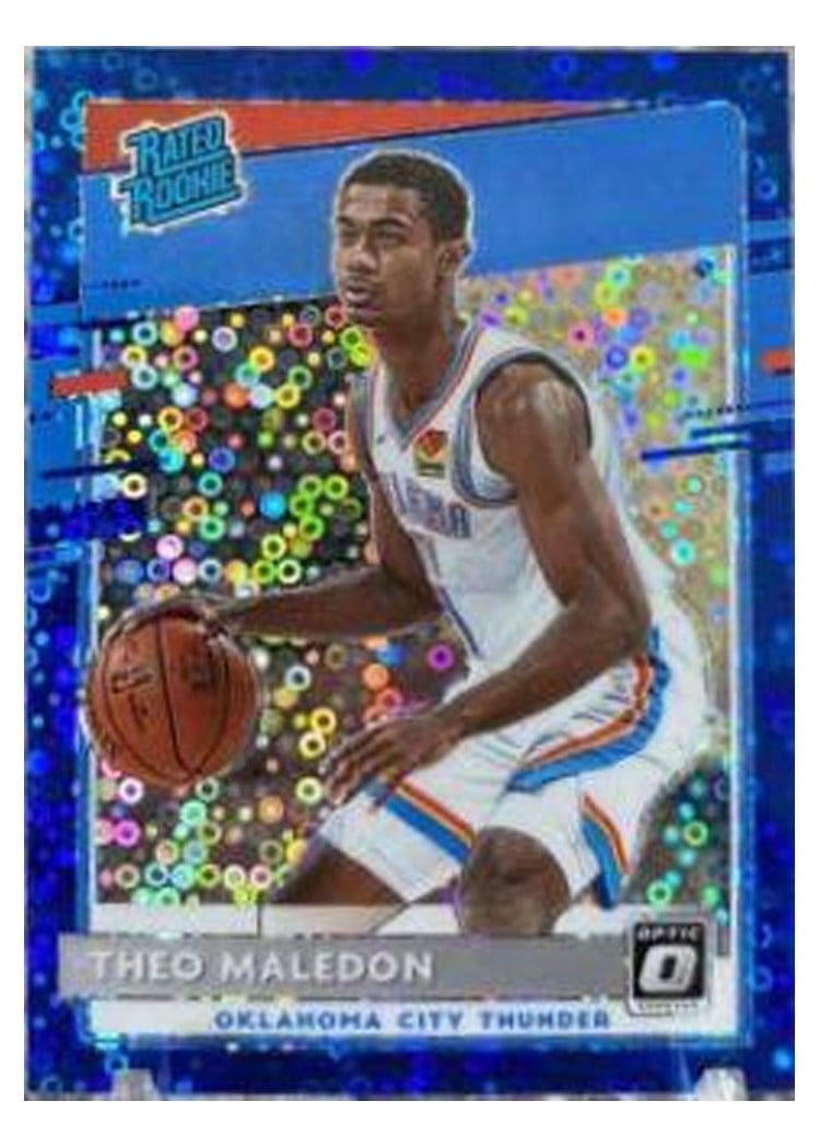 2020-21 Donruss Optic Base Set Theo Maledon #184 card