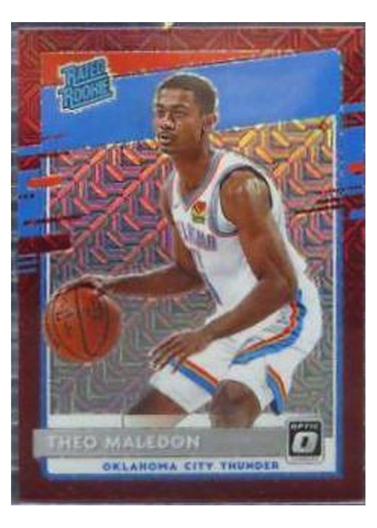 2020-21 Donruss Optic Base Set Theo Maledon #184 card