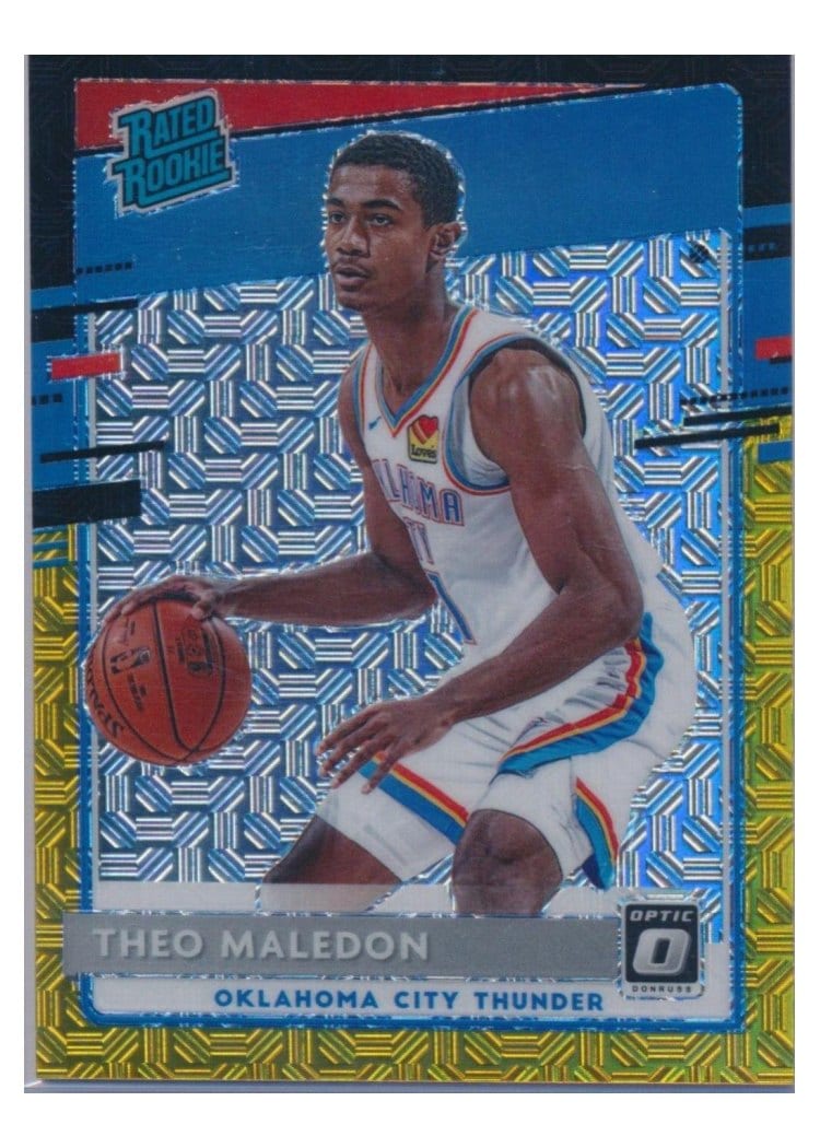 2020-21 Donruss Optic Base Set Theo Maledon #184 card