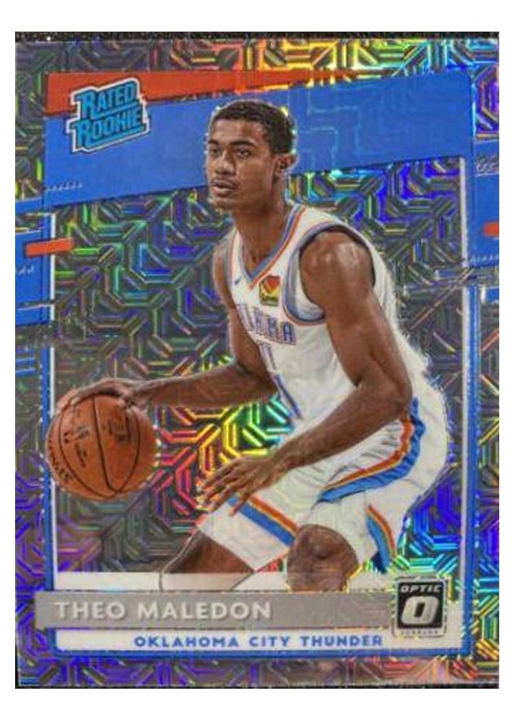 2020-21 Donruss Optic Base Set Theo Maledon #184 card