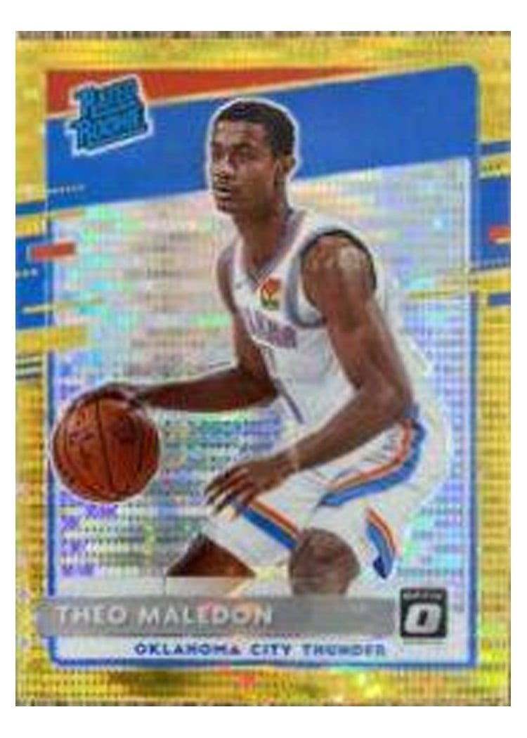 2020-21 Donruss Optic Base Set Theo Maledon #184 card