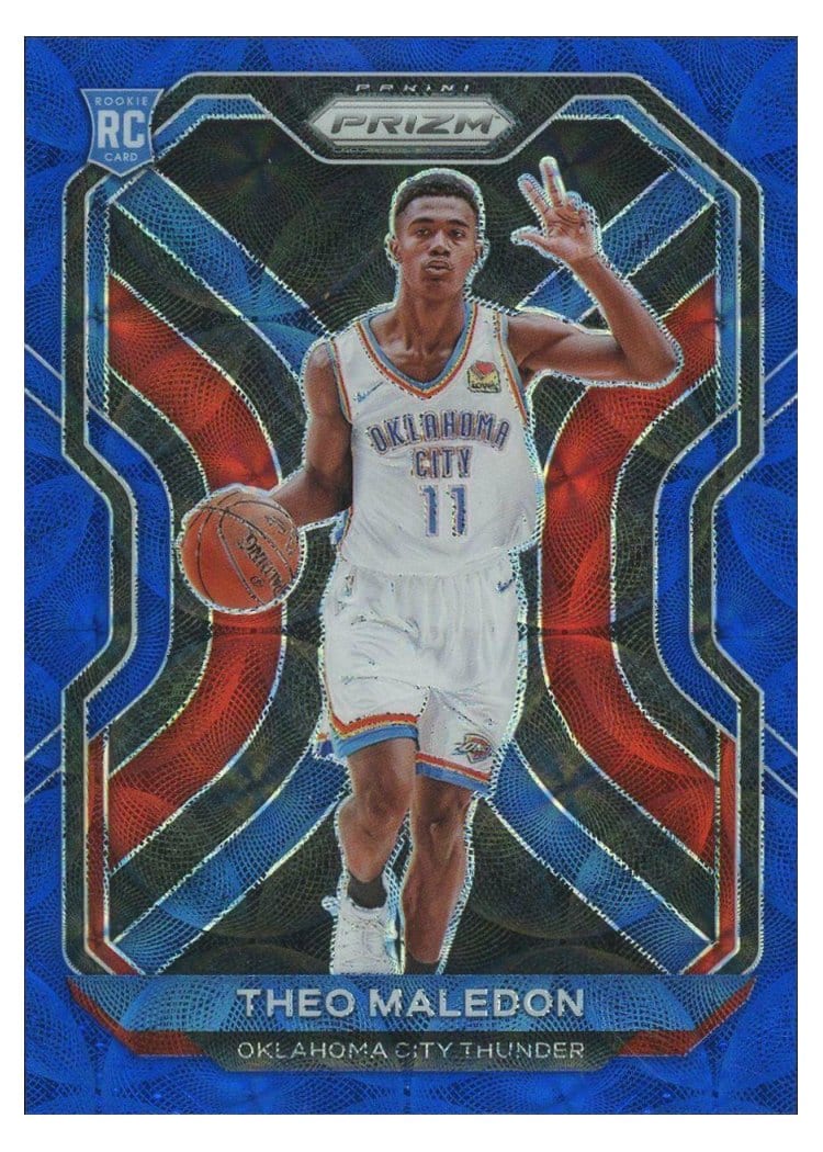 2020-21 Panini Prizm Base Set Theo Maledon #289 card