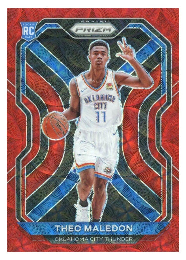 2020-21 Panini Prizm Base Set Theo Maledon #289 card