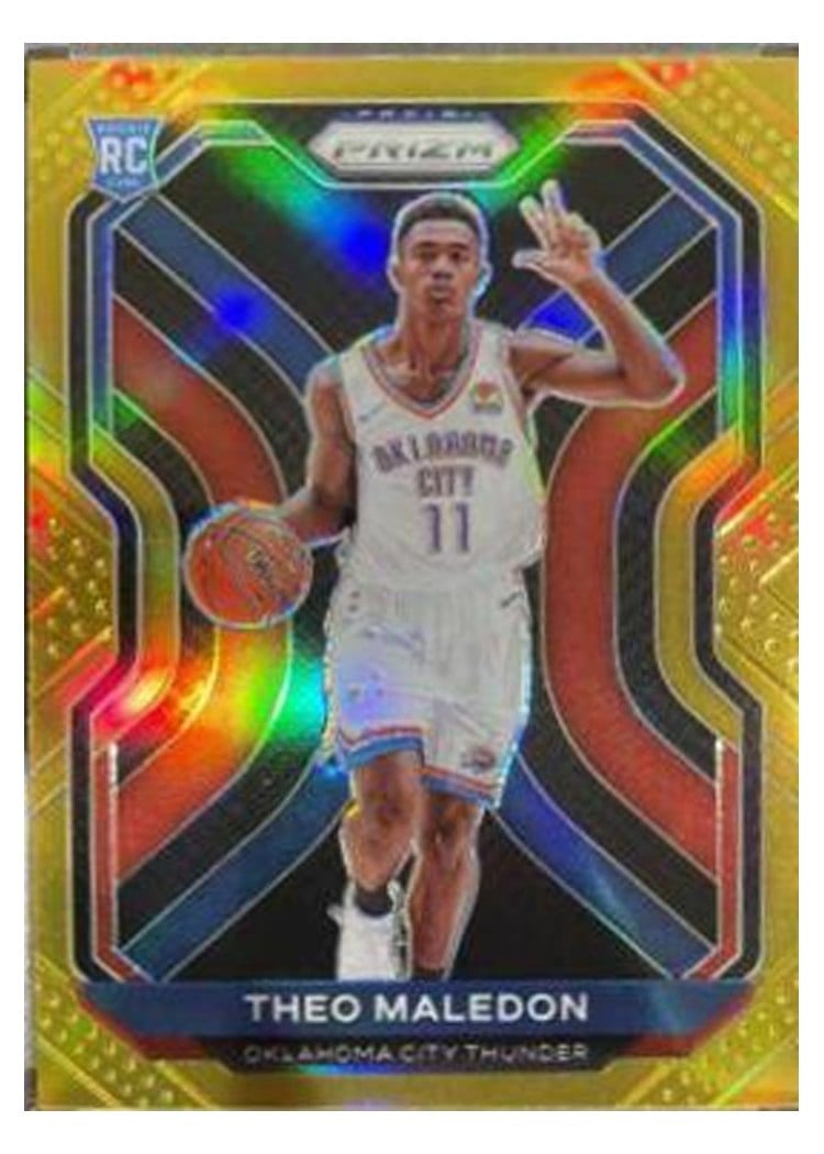 2020-21 Panini Prizm Base Set Theo Maledon #289 card