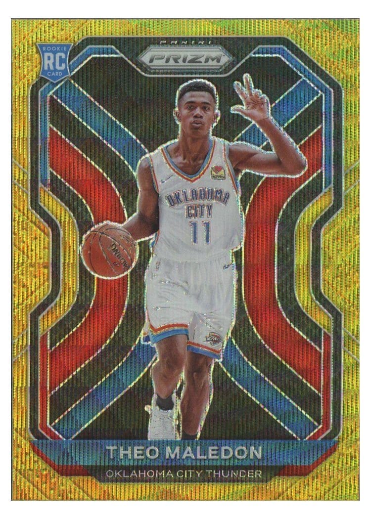 2020-21 Panini Prizm Base Set Theo Maledon #289 card