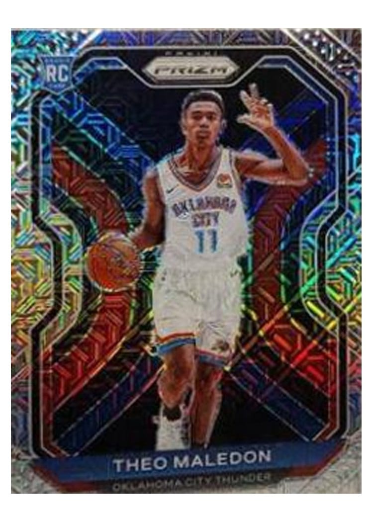 2020-21 Panini Prizm Base Set Theo Maledon #289 card