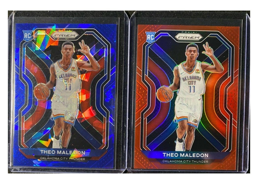 2020-21 Panini Prizm Base Set Theo Maledon #289 card