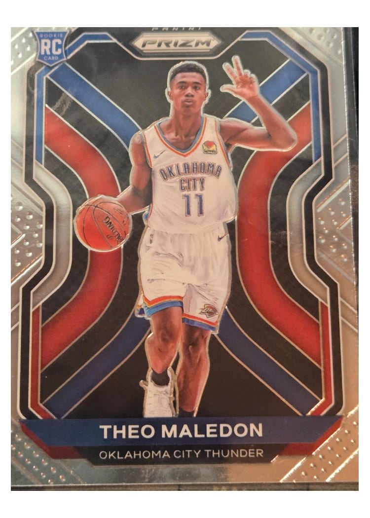 2020-21 Panini Prizm Base Set Theo Maledon #289 card