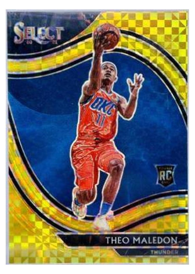 2020-21 Panini Select Base Set Theo Maledon #267 card