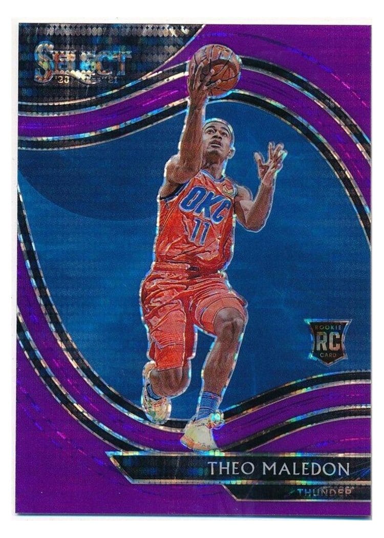2020-21 Panini Select Base Set Theo Maledon #267 card