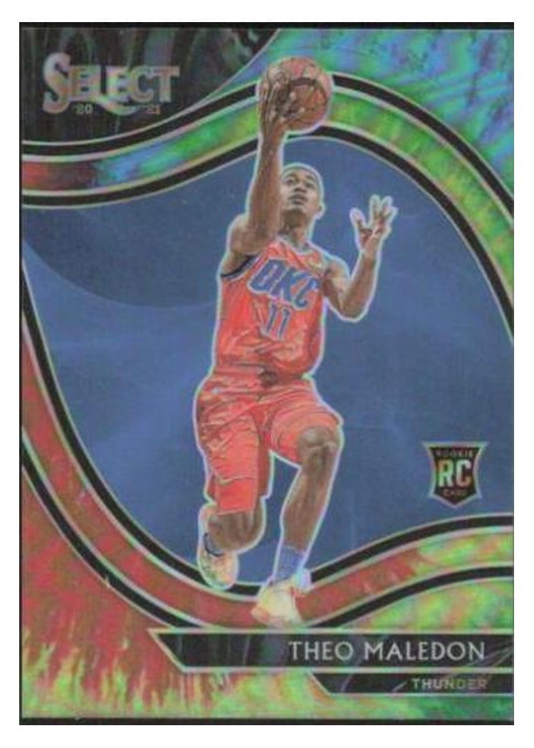 2020-21 Panini Select Base Set Theo Maledon #267 card
