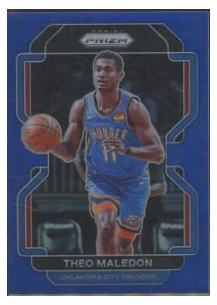 2021-22 Panini Prizm Base Set Theo Maledon #179 card