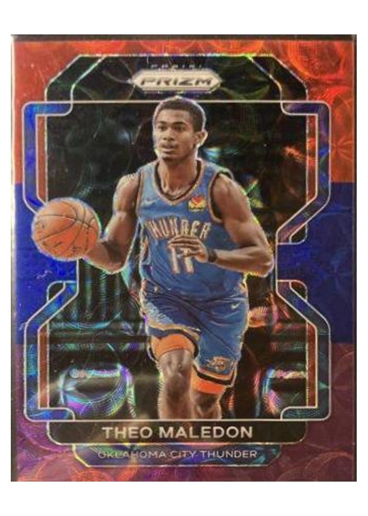 2021-22 Panini Prizm Base Set Theo Maledon #179 card