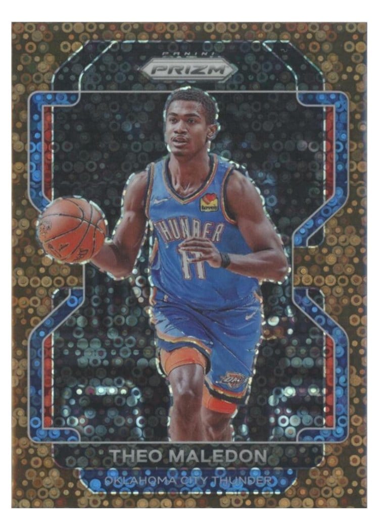 2021-22 Panini Prizm Base Set Theo Maledon #179 card