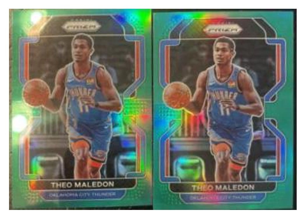 2021-22 Panini Prizm Base Set Theo Maledon #179 card