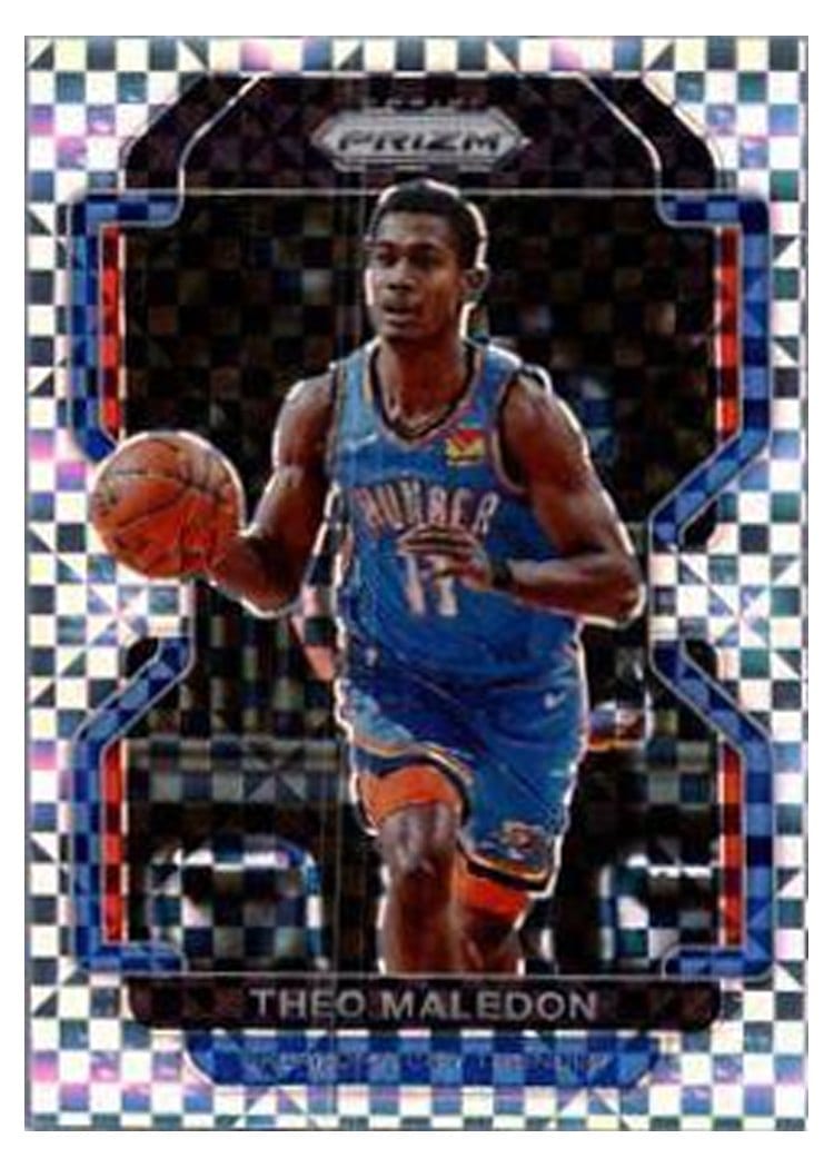 2021-22 Panini Prizm Base Set Theo Maledon #179 card