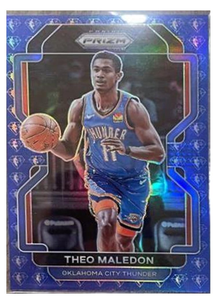2021-22 Panini Prizm Base Set Theo Maledon #179 card