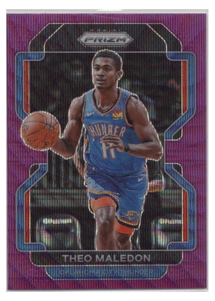 2021-22 Panini Prizm Base Set Theo Maledon #179 card