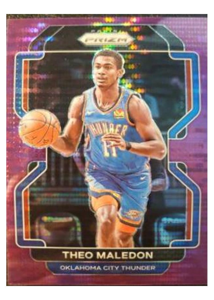 2021-22 Panini Prizm Base Set Theo Maledon #179 card