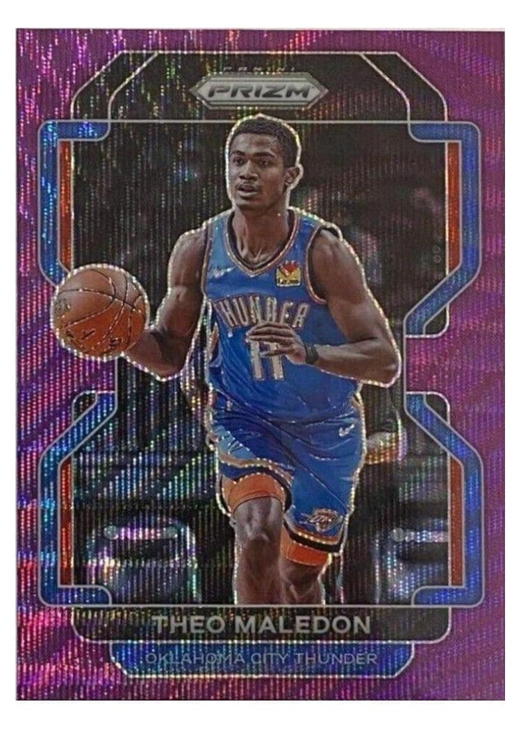 2021-22 Panini Prizm Base Set Theo Maledon #179 card