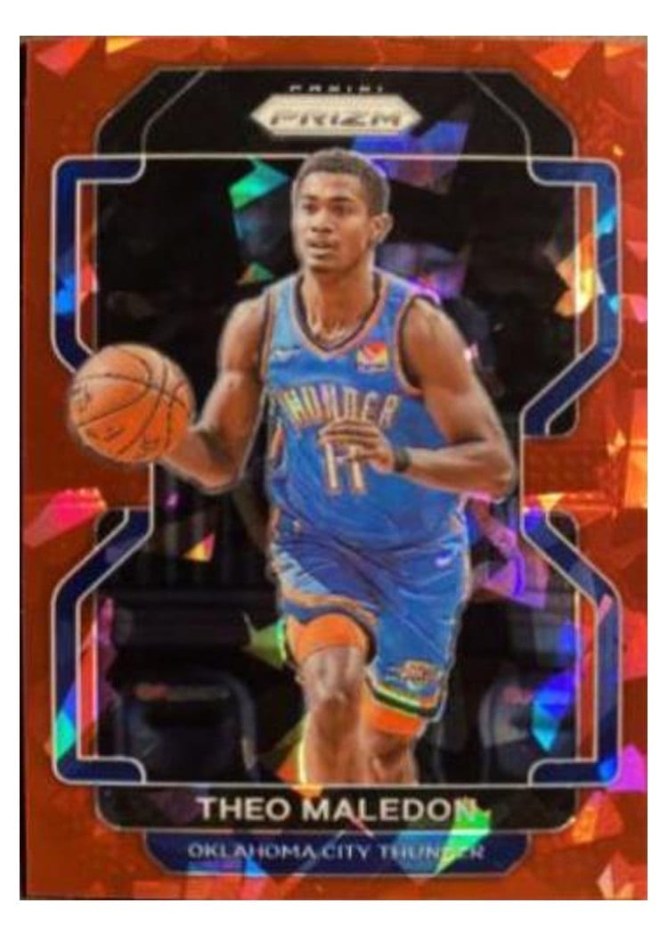 2021-22 Panini Prizm Base Set Theo Maledon #179 card