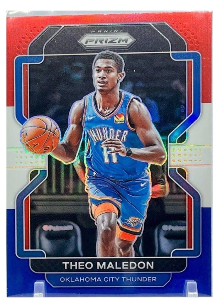 2021-22 Panini Prizm Base Set Theo Maledon #179 card