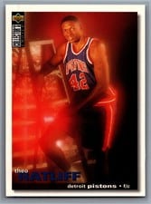 1995-96 Collector's Choice Base Set Theo Ratliff #305 card