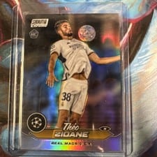 2023 Topps Stadium Club Chrome UEFA Theo Zidane #38 card